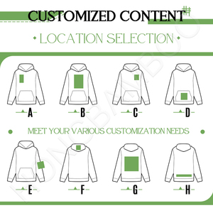 Sudaderas con capucha extragrandes unisex con logotipo personalizado de fábrica al por mayor para hombre - Product Image 4