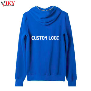 Viky Industries-Sudadera con capucha y cremallera completa para hombre, prenda profesional OEM, venta al por mayor y personalizada, con bolsillos laterales delanteros - Product Image 5