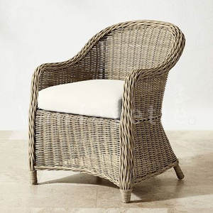 Sillas Modernas de <span class=keywords><strong>Restaurante</strong></span> <span class=keywords><strong>Mexicano</strong></span> para <span class=keywords><strong>Patio</strong></span> Exterior, Ratán Marrón Ligero para Hoteles y Villas, Juego de Muebles de Comedor - Product Image 1