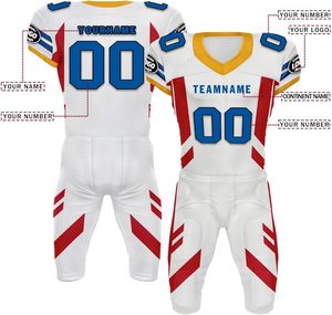 ชุดอเมริกันฟุตบอลสำหรับเยาวชนชุดฟุตบอลคลับโลโก้ออกแบบได้ตามต้องการ - Product Image 2