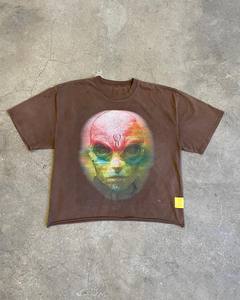 เสื้อยืดผ้าฝ้าย100% โอเวอร์ไซส์240g ออกแบบได้ตามที่ต้องการสำหรับทุกเพศเสื้อยืดลายผ้าถักสีพื้น - Product Image 5