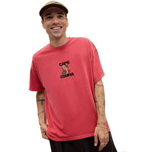 เสื้อยืดคอกลมสำหรับผู้ชายผ้าฝ้าย100% สีทึบพิมพ์ลายกราฟิกแบบกำหนดเองพร้อมโลโก้ด้านหน้าแบบว่างเปล่าออกแบบได้ตามต้องการ - Product Image 1