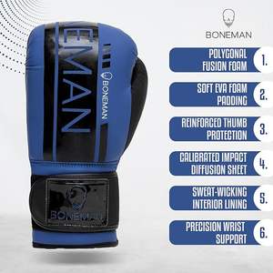 Guantes de Boxeo de Encaje de Alta Calidad en Oferta, Guantes de Boxeo de Piel de Vaca con Logotipo Personalizado para Adultos, para Entrenamiento y Competencia - Product Image 2