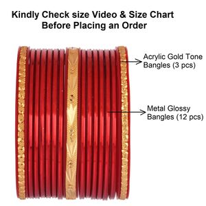 Fabricant indien bijoux bracelets en métal uni brillant bracelets de mariage traditionnel strass cristal bracelet de mariée ensemble de bijoux indiens - Product Image 3