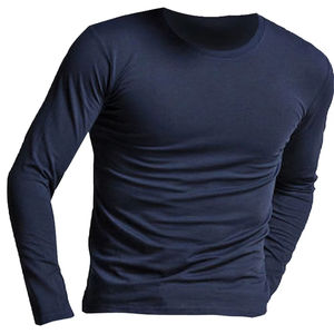 Anti-wrinkle, 100% Cotton <b>Men's</b> T-shirt Streetwear 240 Gsm Drop Shoulder T-Shirts Custom Blank <b>Mens</b> <b>Long</b> <b>Sleeve</b> <b>Tshirt</b> - Product Image 3