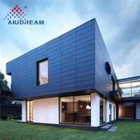 Panneau Composite Aluminium Alucobond 3mm Feuille ACP Marbre Bleu Ascenseur
