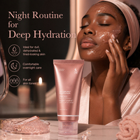 Masque de nuit au collagène coréen, masque facial peel-off pour la nuit, pour l'élasticité de la peau, 75 ml