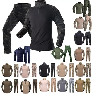 Uniforme táctico conjunto traje deportes al aire libre Paintball Airsoft francotirador ropa hombres camuflaje entrenamiento senderismo caza ropa - Product Image 1