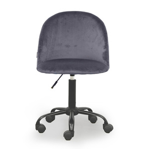Contemporary Multi-Colored Velvet Cushioned Swivel <b>Chair</b>-Lucas 02 GAK009 - Product Image 2