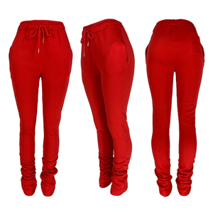 Pantalon de survêtement personnalisé à taille élastique, de haute qualité, pour hommes, décontracté, uni, streetwear - Product Image 3