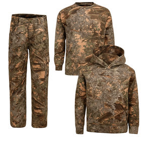 Veste d'été tactique camouflage à capuche pour hommes, imprimée sur mesure, ensemble de vêtements d'extérieur imperméables, respirants et décontractés - Product Image 4