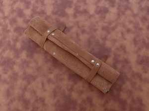 Juego de cuchillos de chef ambidiestros ecológicos internacionales artesanales de acero HOJA DE Damasco mango de palisandro tiras marrón Beige 6-7.9 pulgadas - Product Image 4