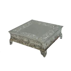 แท่นวางเค้กโลหะอุปกรณ์เสิร์ฟเค้กสำหรับงานเลี้ยงวันเกิดและโรงแรม - Product Image 4