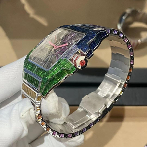 Reloj de Diamantes Moissanite VVS de la Mejor Calidad, Joyería de Moda, Reloj con Incrustaciones de Diamantes - Product Image 4