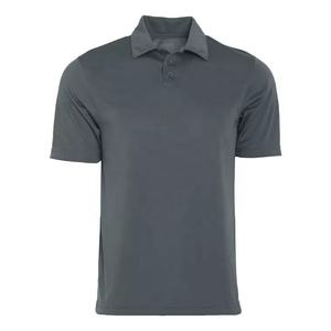 Polo de Golf para hombre, camisa de poliéster de alta calidad bordada en blanco, 100% algodón - Product Image 3