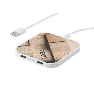 Caricabatterie USB Wireless Promozionale Personalizzato per Gadget - Product Image 2