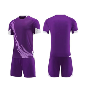 Ensemble de maillots de football France 100% polyester sublimé personnalisé Nouveau design Haut respirant à séchage rapide pour adultes - Product Image 3