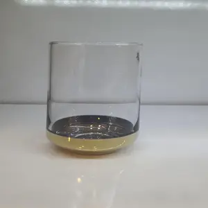 Bicchiere decorativo per acqua colorato Soft Drink Premium in cristallo Whisky bicchiere per bere freddo all'ingrosso cliente buono