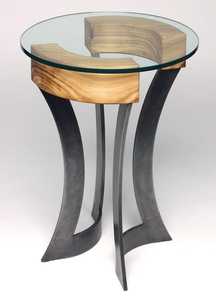 Conjunto de muebles tapizados de terciopelo para sala de estar, diseño antiguo, mesa de centro plegable de acero inoxidable, barras superiores de mármol, hoteles, spas - Product Image 5