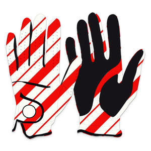 Gant de golf sublimé en cuir avec tissu respirant et confortable pour la main gauche pour le sport pour les gants de golf 2025 - Product Image 1