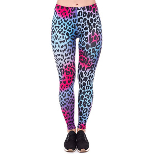 Leggings de yoga pour femmes personnalisés sublimés, respirants, sans couture, taille haute, antibactériens, en Spandex/Polyester, design sur mesure - Product Image 6