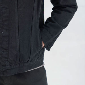Vestes en jean pour hommes avec plusieurs poches, design personnalisé, logo brodé personnalisé / Prix raisonnable, vestes en jean pour hommes - Product Image 3