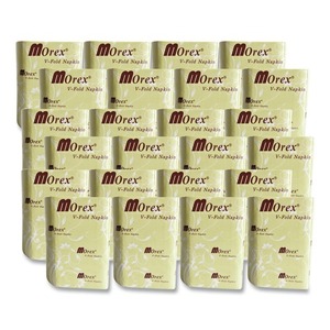 GEN Premium Interfold Pop-Up Dispenser Napkin 6.5 X 5 Brown Disposable Colored 6000/Carton - Product Image 2