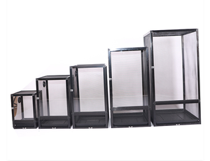 Grande cage conteneur pour reptiles ultra-pliable avec motif solide, enclos de serpent respirant, caméléon et habitat de cage de reproduction - Product Image 6