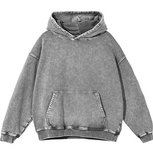 เสื้อฮู้ดสวมหัวของผู้ชายเสื้อสเวตเชิ้ตผ้าฝ้าย100% นิ่มพิเศษซักกรดออกแบบสำหรับฤดูหนาวตามสั่ง - Product Image 2