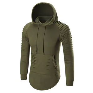 Men's Hoodies Winter Hooded Street Wear Long Sleeve Loose Solid Color Hooded Casual Tops Men's New Trendy Hoodies MUKKA SPORTS - Product Image 2