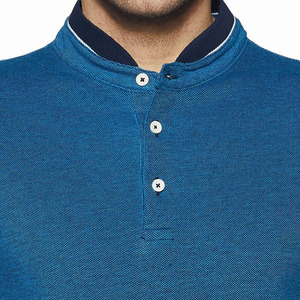 Pull à manches courtes en polyester de haute qualité pour homme, à séchage rapide, pour polo, t-shirt, anti-froissement, motif uni, vêtements de golf - Product Image 4