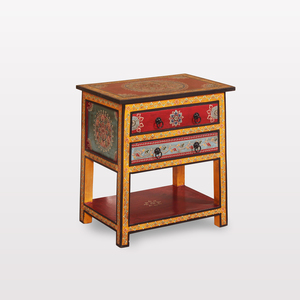 Mesita de noche de madera moderna personalizada y armario para dormitorio, comedor, sala de estar, muebles de estilo tradicional - Product Image 2