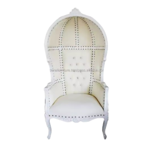 Dosel de lujo para sillas de trono, respetuoso con el medio ambiente, de madera duradera, supercómodo para bodas, banquetes, hogar, oficina, comedor, muebles de parque - Product Image 4