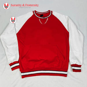 Sweat-shirt à blocs de couleurs brodé Delta Sigma Sorority en gros, vêtements de sororité, articles grecs - Product Image 1