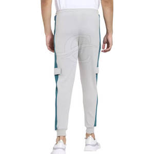 กางเกงผ้าแคนวาสแบบมีกระเป๋าหลายช่องสำหรับผู้ชายใส่สบายขายดีบริการ OEM - Product Image 2