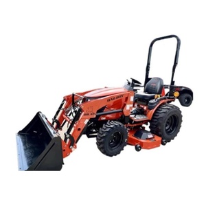 รถแทรกเตอร์ขนาดเล็ก รุ่น Efficient Bad Boy 1025 พร้อมใช้งานสำหรับงานในสวน ด้วยเครื่องยนต์ 24 แรงม้า และเครื่องตัดหญ้าแบบติดกลางขนาด 60 นิ้ว - Product Image 1