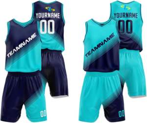 Concevez votre propre uniforme de basket-ball avec logo, prix de gros, vente chaude, uniforme de basket-ball 100% polyester - Product Image 2