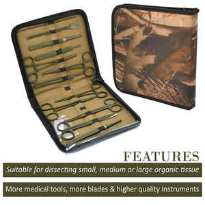 Bộ Dụng cụ bóc tách tiên tiến-24 miếng tổng dụng cụ bằng thép không gỉ cao cấp hoàn hảo cho giải phẫu, sinh học, thực vật học - Product Image 5