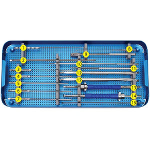 Juego de Instrumentos Quirúrgicos para Tornillos Pediculares Espinales, Kit Ortopédico para Columna Vertebral, Juego de Instrumentos para Fijación Pedicular de Columna Vertebral, Sistema Quirúrgico para Columna Vertebral - Product Image 3