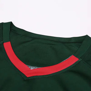 Camiseta de fútbol personalizada para fanáticos de México, camiseta de fútbol para hombres y adultos, camiseta verde para fanáticos de los deportes de entrenamiento - Product Image 2