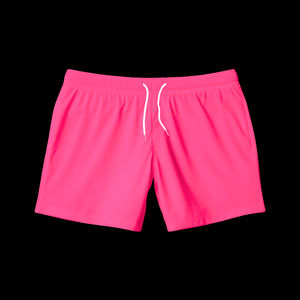 Pantalones cortos deportivos de talla grande para hombre, malla de secado rápido, doble capa, formales, transpirables, para equipo de Fitness, para correr, en blanco - Product Image 2