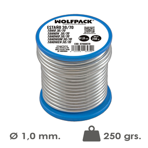 Estano 30/70 O/ 1,0 mm. Rotolo da 250 grammi. - Product Image 1