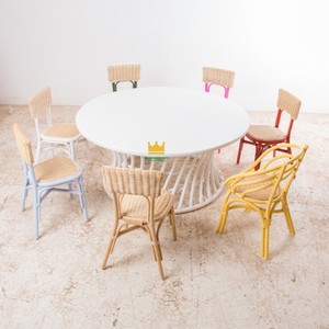 เก้าอี้ขนาดเล็กเก้าอี้เด็กหวายขายส่งธรรมชาติสําหรับเด็กเก้าอี้พักผ่อนเฟอร์นิเจอร์ห้องนั่งเล่นหวาย - Product Image 6