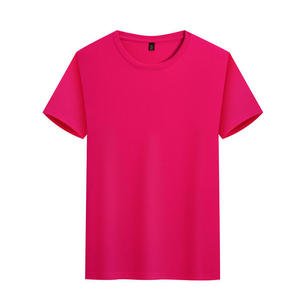 Venta al por mayor de alta calidad de los hombres lisos camiseta camisetas personalizadas sublimación Logotipo de gran tamaño deporte camisetas para el verano - Product Image 1