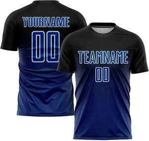 ชุดเครื่องแบบเล่นฟุตบอลแบบแห้งเร็วชุดเสื้อเจอร์ซีย์ฟุตบอลและกางเกงขาสั้นสำหรับทีมกีฬาสโมสรของชายหนุ่มออกแบบได้ตามต้องการ - Product Image 3