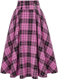 Wholesale Customize Fashion Design Solid Color High Waist A-Line Long Skirt Woman Maxi Pleated Skirt - Product Image 2