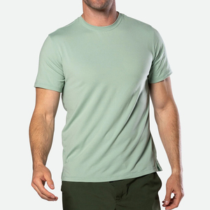 T-shirt pour homme exclusif, très demandé, design personnalisé, orienté vers l'exportation, respirant, coupe ajustée, fabriqué au Bangladesh - Product Image 1