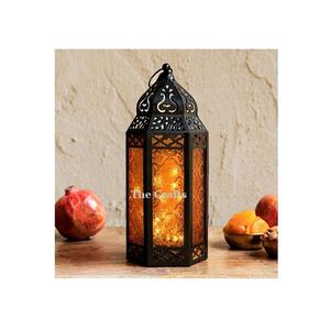 Bulk Iron And <b>Glass</b> Hanging <b>Lantern</b> With Exclusive Quality Hanging <b>Lantern</b> For Indoor And Outdoor Decoration Use - Product Image 1