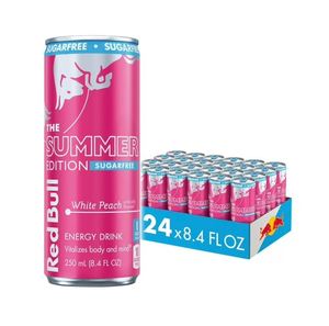 เรดบูล ซัมเมอร์อิดิชั่น ไวท์พีชพิงค์ กระป๋อง 250 มล. - รุ่นลิมิเต็ดอิดิชั่น กำไรสูง สำหรับร้านสะดวกซื้อ - Product Image 3