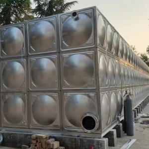 Réservoir de stockage d'eau 1000L 100000 litres en acier inoxydable 304 garantie de 3 ans 3000L/heure productivité usage domestique boire de l'eau - Product Image 3